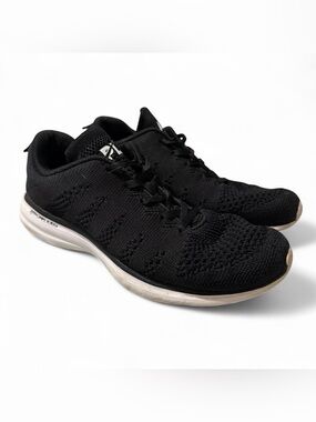 Women’s APL Techloom Pro Black Running Shoes Size 8.5